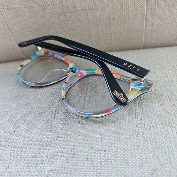 Diff Eyewear Women Glasses Frame SS-BB112 Black Eyewear Eyeglasses - Picture 8 of 12